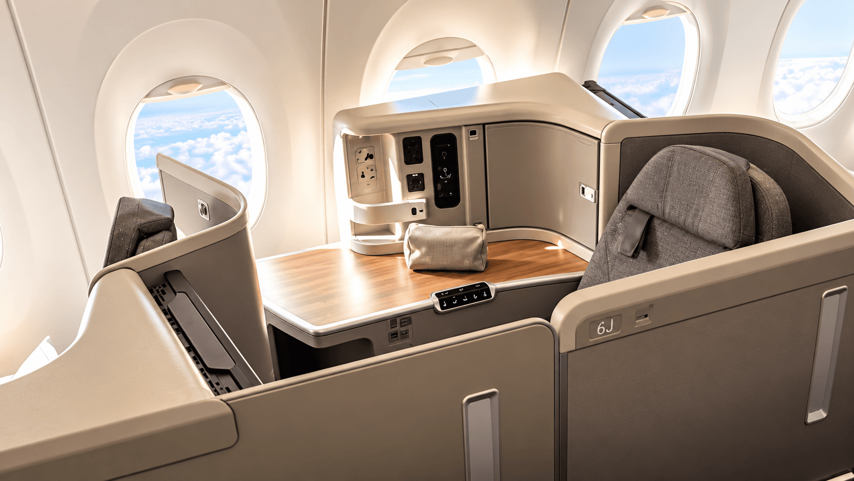 Iberia Business Class Cabin
