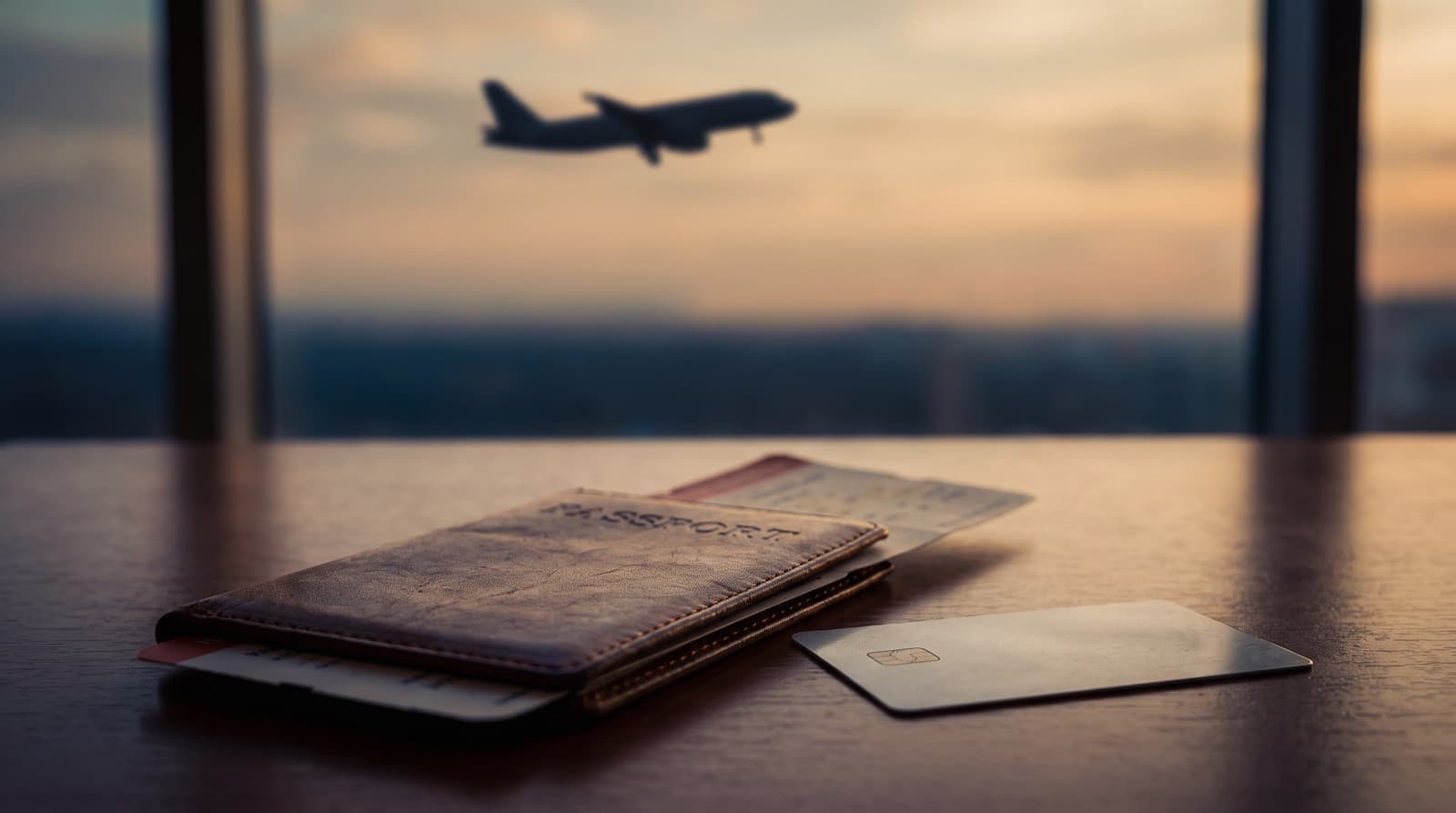 Editorial illustration for “How to Fly for Free with Your Credit Card Points? Award Travel”